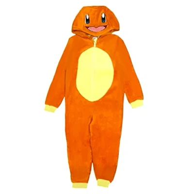 Afbeelding van Pokémon jumpsuit voor jongens of meisjes, Eevee, Gengar, Glumanda, Pikachu, Relaxo, Schiggy, 3 12 jaar, Charmander, 5 6 Charmander