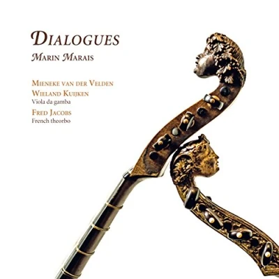 Afbeelding van Mieneke Van Der Velden, Wieland Kuiken, Fred Jacobs Dialogues, The Viola Da Gamba Suites (CD)