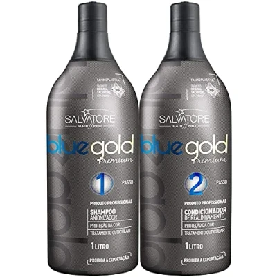 Afbeelding van Salvatore Shampoo Anti Residuos Blue Gold Premium