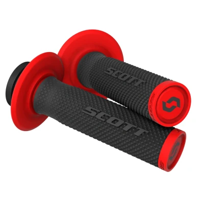 Afbeelding van Scott Sx Ii Lock On Handvatten Rood,Zwart