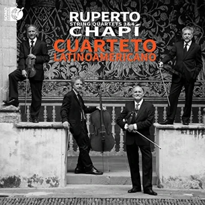 Afbeelding van Cuarteto Latinoamericano Ruperto Chapí: String Quartets 3 &amp; 4 (CD)