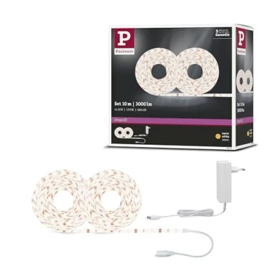 Afbeelding van Paulmann SimpLED stripeset 10 m 22 W warmwit gecoat Led strip