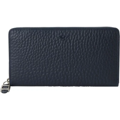 Afbeelding van Voi Dames portemonnee Grain Leather Leer blauw