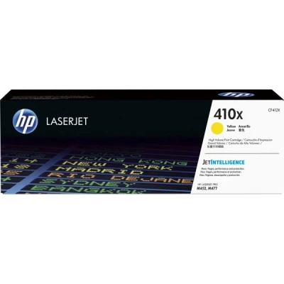 Afbeelding van Hp Toner 410x, 5 000 Pagina&#039;s, Oem Cf412x, Geel