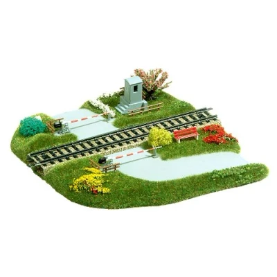 Afbeelding van Busch Bahnübergang H0 (Bu3210) modelbouwsets, hobbybouwspeelgoed voor kinderen, modelverf en accessoires