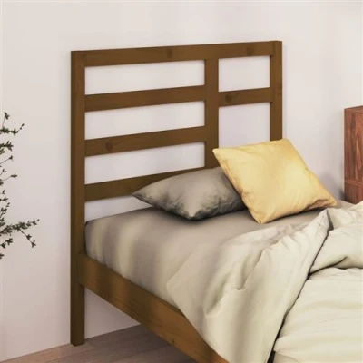 Afbeelding van Hoofdbord 106x4x104 cm massief grenenhout honingbruin