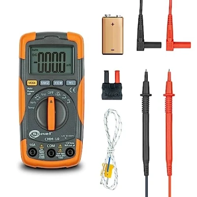 Afbeelding van Sonel CMM10 multimeter 600V AC/DC 10A