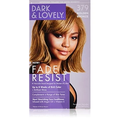 Afbeelding van Dark &amp; Lovely Permanent Hair Color 379 Golden Bronze