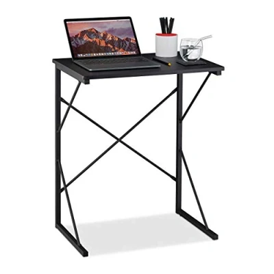 Afbeelding van Relaxdays Laptoptafel klein computertafel bureau laptopbureau werktafel compact