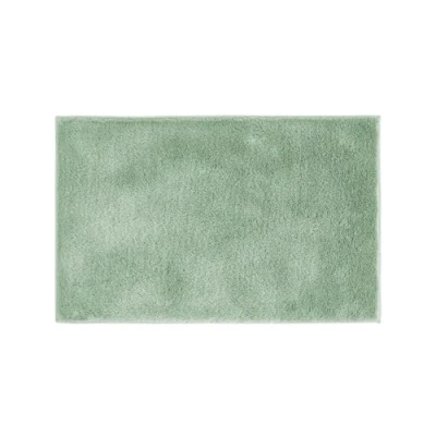 Afbeelding van andiamo Florida Badmat, antislip, zacht, wollig, wasbaar, 60 x 100 cm, salie