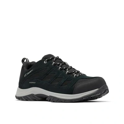 Afbeelding van Columbia Crestwood Waterdichte trekking en wandelschoenen, lage taille, heren, Zwart Grijs