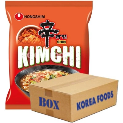 Afbeelding van Nongshim Instant Noedels Shin Kimchi 20 zakjes