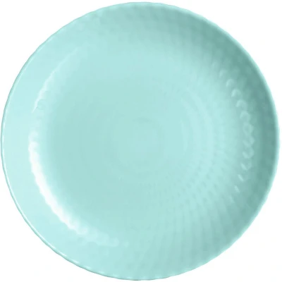 Afbeelding van Dessertgerecht Luminarc Pampille Turkoois Glas (19 cm) (24 Stuks)