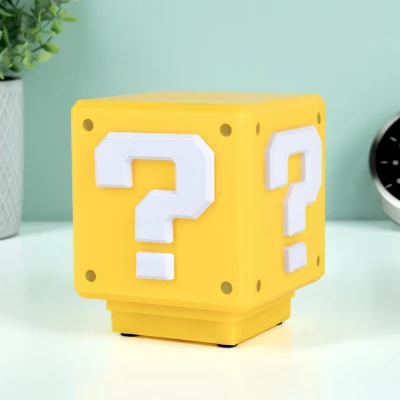 Afbeelding van Super Mario Mini Question Block Lamp