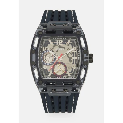 Afbeelding van Guess Phoenix Horloge, Heren, Maat: One Size, Navy matte