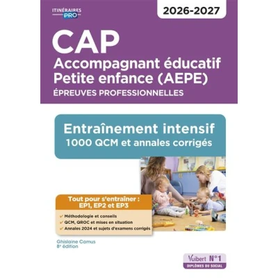 Image de CAP Accompagnant éducatif Petite enfance Épreuves professionnelles EP1, EP2 et EP3