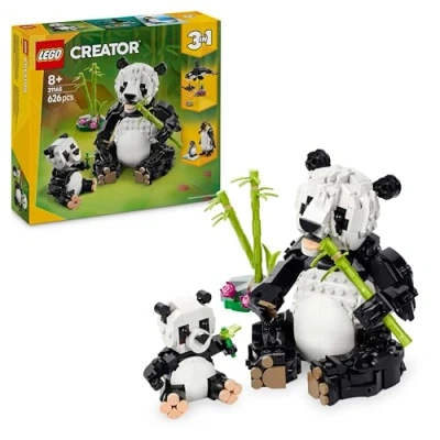 Image de LEGO® Creator 31165 Animaux sauvages : la famille de pandas
