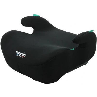 Afbeelding van Autostoelverhoger NANIA Bubble Groep 3 126 150 cm I maat Met gordel Zwart