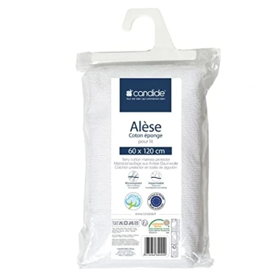 Afbeelding van Babymatrasbeschermer 60x120 Stil Waterdicht Absorberend Oeko Tex ...