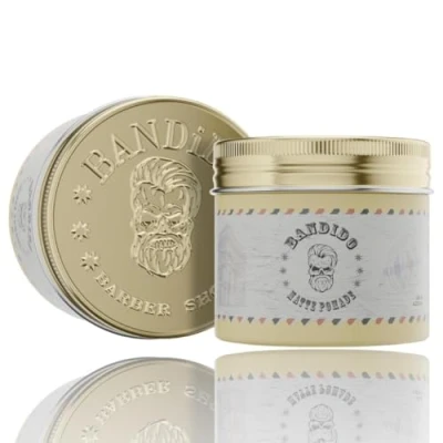 Image de Bandido Matte Finish Pomade Original (125 ml) facile à coiffer, pour une coiffure parfaite, effet mat élégant, cire coiffante