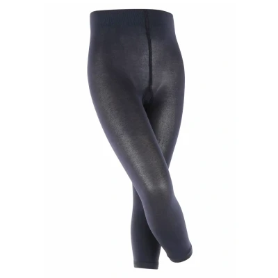Afbeelding van Falke Cotton Touch Leggings everyday casual Legging voor kinderen, Maat: 122/128, Dark navy