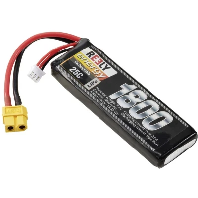 Afbeelding van Reely LiPo accupack 7.4 V 1800 mAh Aantal cellen: 2 25 C Softcase XT60