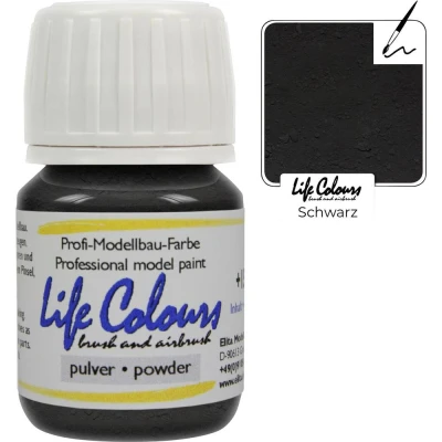 Afbeelding van Elita LC030265 Modelspoor poederverf Zwart 30 ml