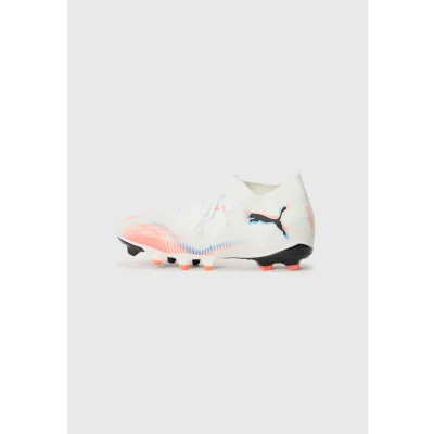 Afbeelding van FUTURE 8 MATCH FG/AG voetbalschoenen voor Dames, Zwart/Rood/Wit, Maat 37,5 PUMA