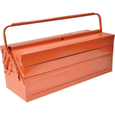 Afbeelding van BAHCO 3149 OR gereedschapskist metaal met 5 vakken oranje, 530 mm x 200