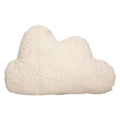 Afbeelding van Atmosphera Kinderkussen Berlingot wolk katoen beige 45 x 28 cm