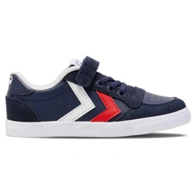 Afbeelding van Hummel Slimmer Stadil Trainingsschoen voor kinderen, Maat: 36, Peacoat Leer/ synthetisch