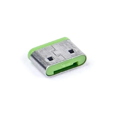 Afbeelding van Smartkeeper CL04P1GN sleutel voor USB C poort Set van 10 stuks Groen Zonder