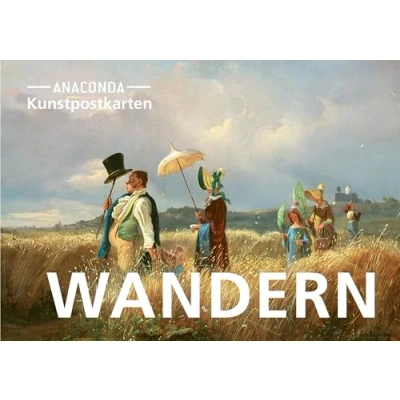 Afbeelding van Postkarten Set Wandern