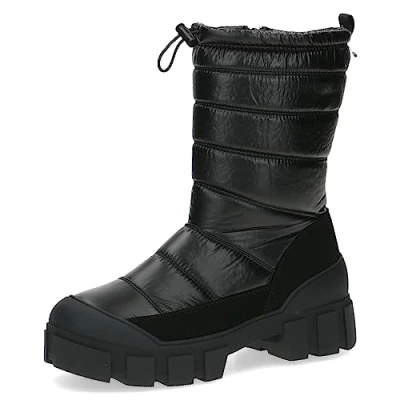 Afbeelding van Caprice Snowboots, Dames, Maat: 39, Black comb Kunststof