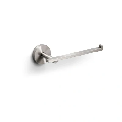 Afbeelding van Clou Flat toiletrolhouder 16.5x4.8cm l vorm zonder klep RVS geborsteld