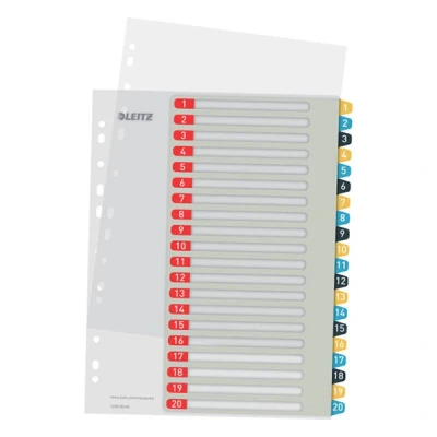 Image de Intercalaires imprimables enpolypropylène Cosy Leitz