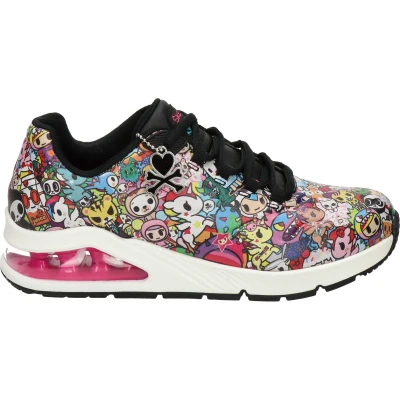 Afbeelding van Skechers Sport UNO 2 Sneakers laag multicoloured, Dames, Maat: 37, Multi coloured Hoogwaardig imitatieleer