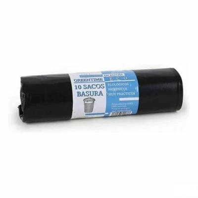Afbeelding van Vuilniszakken Eco Green Time GR37473 100 L (25 Stuks)