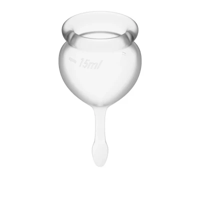 Afbeelding van Satisfyer Feel Good Menstruatie Cup Transparant