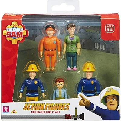Afbeelding van Brandweerman Sam figuren, pak van 5