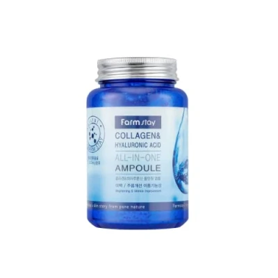 Afbeelding van Farm Stay Collageen en hyaluronzuur alles in één ampul 250 ml