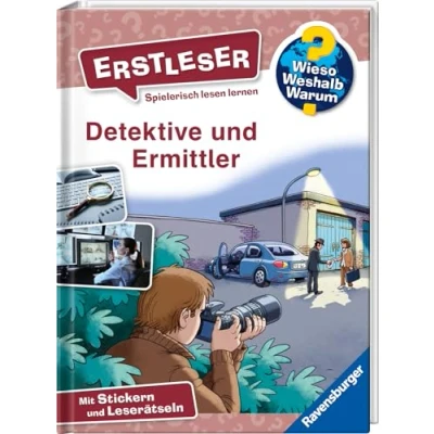 Afbeelding van Wieso? Weshalb? Warum? Erstleser, Band 11: Detektive und Ermittler