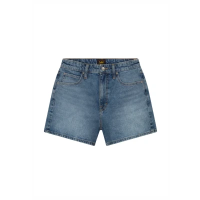 Afbeelding van LEE CAROL SHORT BLUE WIRE REGULAR DENIM DAMES