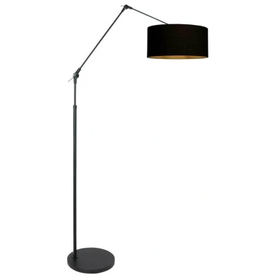 Afbeelding van Steinhauer vloerlamp Prestige chic zwart metaal 3976ZW