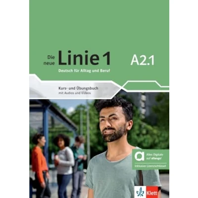 Afbeelding van Die neue Linie 1 A2.1 Hybride Ausgabe allango: Deutsch für Alltag und Beruf. Kurs Übungsbuch mit Audios Videos inklusive Lizenzschlüssel ... 1: Beruf