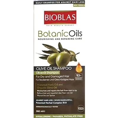 Afbeelding van Bioblas Olive Oil shampoo 360 ml + 100 Bioxsine Forte antihaaruitval gratis