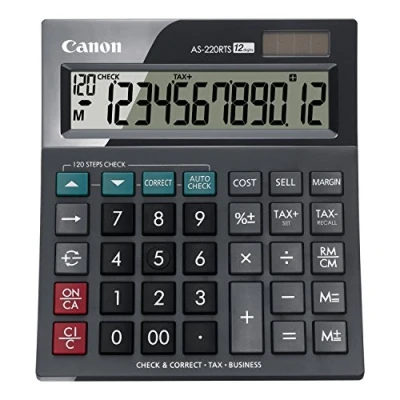 Afbeelding van Canon AS 220 RTS bureaurekenmachine