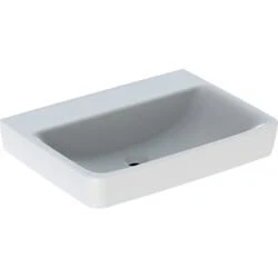 Afbeelding van Geberit Renova Plan meubelwastafel wit (65 x 48 cm) zonder kraangat,