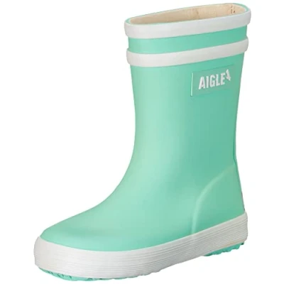 Afbeelding van Aigle BABY FLAC Unisex Regenlaarzen voor kinderen, Maat: 22, Turquoise Natuurrubber