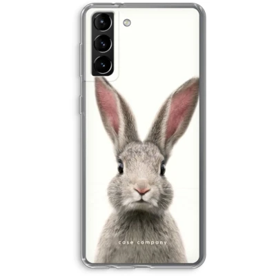 Afbeelding van Case Company® hoesje geschikt voor Samsung Galaxy S21 Plus Daisy Soft Cover Telefoonhoesje Bescherming aan alle Kanten en Schermrand